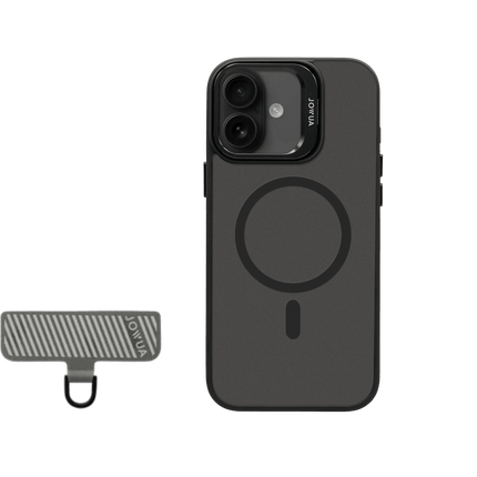 iPhone Case for Tesla Car Mount with MagSafe + Phone Tether Tab Set (iPhone 17 Series) - Happy Grab